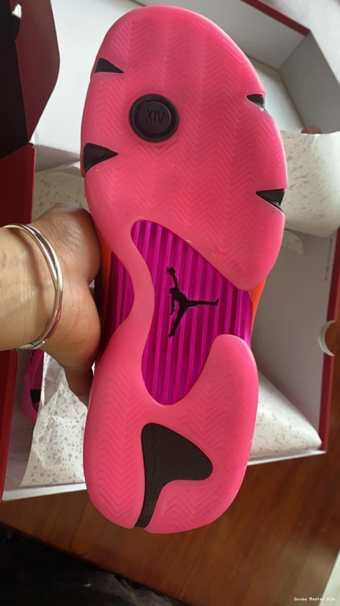 14 Jordan Pink Low Shocking (W) DH4121-600 Retro 0811
